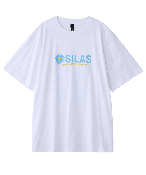 SILAS（サイラス）の「S/S DRIP DAISY PRINT TEE　サイラスドリップデイジープリント半袖Tシャツ（Tシャツ/カットソー・メンズ・ホワイト/ブラック/ネイビー・MEDIUM/LARGE/X-LARGE）」の9枚目の写真