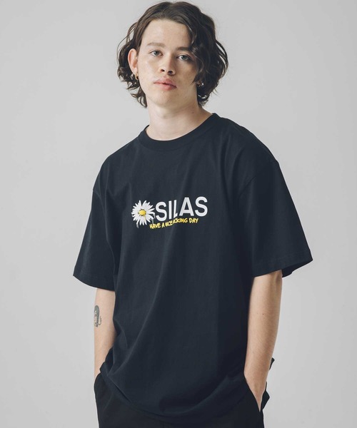 SILAS（サイラス）の「S/S DRIP DAISY PRINT TEE　サイラスドリップデイジープリント半袖Tシャツ（Tシャツ/カットソー・メンズ・ホワイト/ブラック/ネイビー・MEDIUM/LARGE/X-LARGE）」の12枚目の写真