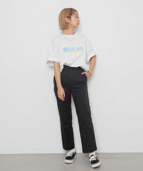 SILAS（サイラス）の「S/S DRIP DAISY PRINT TEE　サイラスドリップデイジープリント半袖Tシャツ（Tシャツ/カットソー・メンズ・ホワイト/ブラック/ネイビー・MEDIUM/LARGE/X-LARGE）」の18枚目の写真