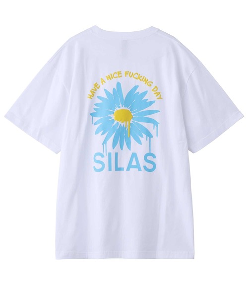 SILAS（サイラス）の「S/S DRIP DAISY PRINT TEE　サイラスドリップデイジープリント半袖Tシャツ（Tシャツ/カットソー・メンズ・ホワイト/ブラック/ネイビー・MEDIUM/LARGE/X-LARGE）」の22枚目の写真