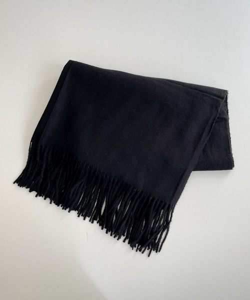 CANAL JEAN（キャナルジーン）の「El mar(エルマール) カシミヤタッチ無地ストール（ストール/ショール・レディース・ライトグレー/ブラック/ブラウン/アイボリー・ONE SIZE）」の13枚目の写真