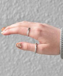 【WEB限定】SHIPS: 〈2点セット〉 デザイン リング