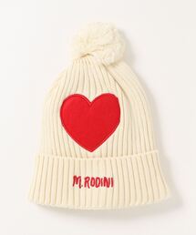 mini rodini / ハート ニット帽