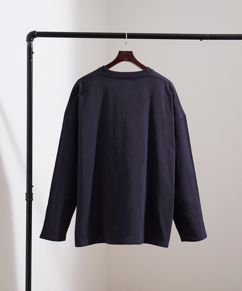 Heavy ounce cotton ルーズベーシックオーバーロングTシャツ