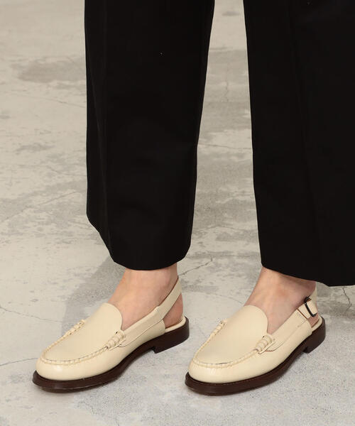 TOMORROWLAND (トゥモローランド)の「HEREU RAIGUER フラットシューズ(ローファー・レディース・ホワイト/ブラック・38/42/43/36/37)」の11枚目の写真