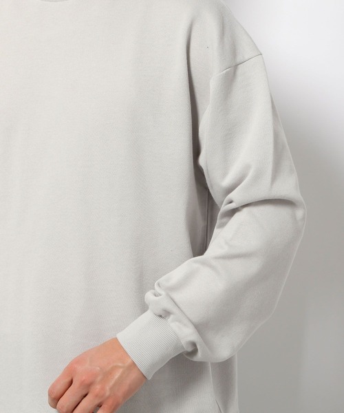 LAKOLE(ラコレ)の「TC裏毛レイヤードプルオーバー / 267612(スウェット・メンズ・ネイビー/サックスブルー/ライトグレー/グリーン・LARGE/X-LARGE/MEDIUM)」の15枚目の写真