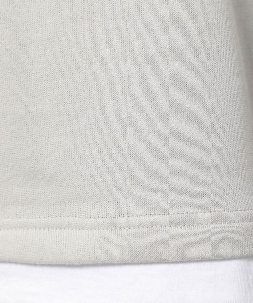 LAKOLE(ラコレ)の「TC裏毛レイヤードプルオーバー / 267612(スウェット・メンズ・ネイビー/サックスブルー/ライトグレー/グリーン・LARGE/X-LARGE/MEDIUM)」の18枚目の写真