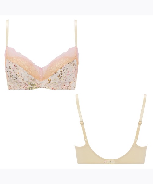 AMOSTYLE BY Triumph（アモスタイルバイトリンプ）の「AMOSTYLEホープブラ ワイルドグラデーションメドウ【Eカップ】AMST1371 WHU2 JX（ブラジャー・レディース・ブルー/イエロー・E70/E65/E75）」の6枚目の写真