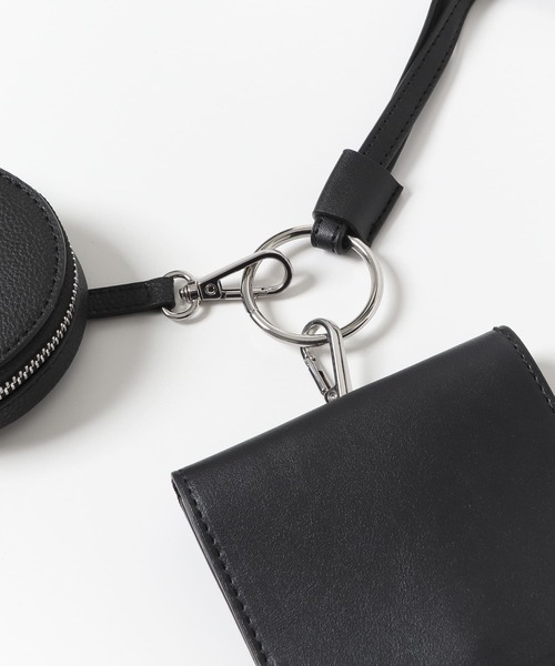 SENSE OF PLACE by URBAN RESEARCH(センスオブプレイスバイアーバンリサーチ)の「フェイクレザーリングマルチショルダーバッグ(ショルダーバッグ・メンズ・ブラック/オレンジ/ブルー/ブラック系その他/グリーン・ONE)」の18枚目の写真