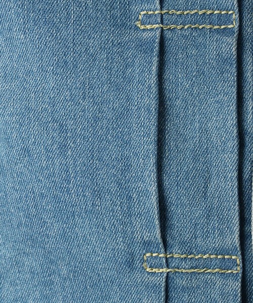 Grand PARK（グランドパーク）の「ストレッチGジャン（デニムジャケット・レディース・ライトブルー/ワンウォッシュ・FREE）」の4枚目の写真