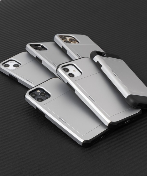 emonique(エモニーク)の「iPhone カード収納 衝撃分散 シンプルデザイン スマホケース カバー 【12/12pro/13/13mini/13pro/14/14pro/14plus/14promax/15/15pro/16/16pro/SE/16e対応】(スマホケース/カバー・レディース・ブラック/レッド/シルバー/アーミー・iPhone 12 Pro/iPhone 13/iPhone 13 Pro/iPhone 13 mini/iPhone 12/iPhone 7/8/SE(第2/第3世代)/iPhone 14 Plus/iPhone 14 Pro/iPhone 14/iPhone 14 Pro Max/iPhone 15 Pro/iPhone 15/iPhone 16 Pro/iPhone 16/iPhone 16e/iPhone 17 Pro/iPhone Air/iPhone 17)」の11枚目の写真