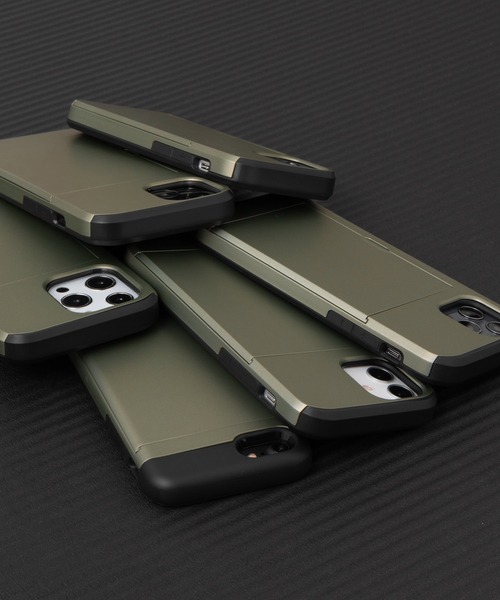 emonique(エモニーク)の「iPhone カード収納 衝撃分散 シンプルデザイン スマホケース カバー 【12/12pro/13/13mini/13pro/14/14pro/14plus/14promax/15/15pro/16/16pro/SE/16e対応】(スマホケース/カバー・レディース・ブラック/レッド/シルバー/アーミー・iPhone 12 Pro/iPhone 13/iPhone 13 Pro/iPhone 13 mini/iPhone 12/iPhone 7/8/SE(第2/第3世代)/iPhone 14 Plus/iPhone 14 Pro/iPhone 14/iPhone 14 Pro Max/iPhone 15 Pro/iPhone 15/iPhone 16 Pro/iPhone 16/iPhone 16e/iPhone 17 Pro/iPhone Air/iPhone 17)」の15枚目の写真