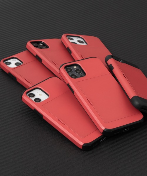 emonique(エモニーク)の「iPhone カード収納 衝撃分散 シンプルデザイン スマホケース カバー 【12/12pro/13/13mini/13pro/14/14pro/14plus/14promax/15/15pro/16/16pro/SE/16e対応】(スマホケース/カバー・レディース・ブラック/レッド/シルバー/アーミー・iPhone 12 Pro/iPhone 13/iPhone 13 Pro/iPhone 13 mini/iPhone 12/iPhone 7/8/SE(第2/第3世代)/iPhone 14 Plus/iPhone 14 Pro/iPhone 14/iPhone 14 Pro Max/iPhone 15 Pro/iPhone 15/iPhone 16 Pro/iPhone 16/iPhone 16e/iPhone 17 Pro/iPhone Air/iPhone 17)」の17枚目の写真