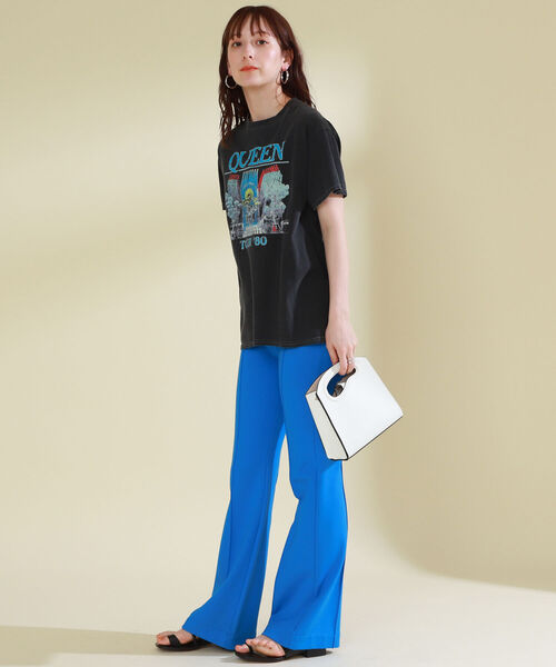 GOOD ROCK SPEED（グッドロックスピード）の「GOOD ROCK SPEED × Ray BEAMS / 別注 QUEEN80 Tシャツ（Tシャツ/カットソー・レディース・ブラック・ONE SIZE）」の5枚目の写真