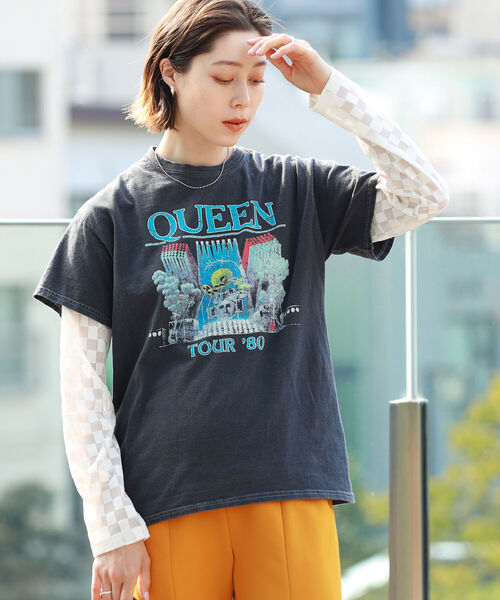GOOD ROCK SPEED/グッドロックスピード] QUEEN プリントTシャツ