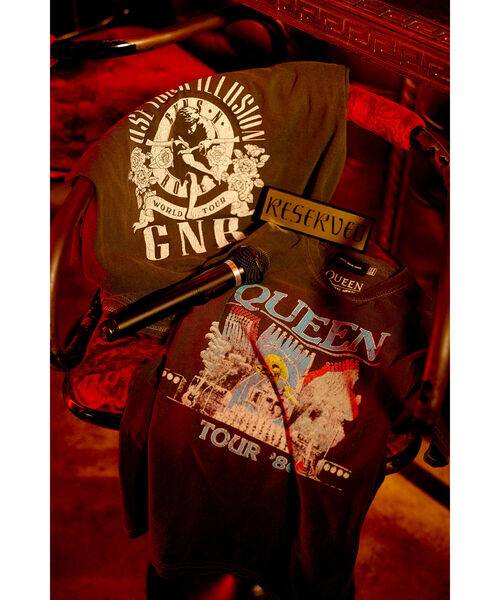 GOOD ROCK SPEED（グッドロックスピード）の「GOOD ROCK SPEED × Ray BEAMS / 別注 QUEEN80 Tシャツ（Tシャツ/カットソー・レディース・ブラック・ONE SIZE）」の17枚目の写真