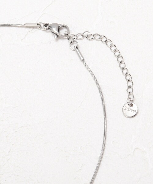 couture brooch（クチュールブローチ）の「◆さびにくい　ステンレスパールトップネックレス（ネックレス・レディース・ゴールド/シルバー・00）」の6枚目の写真