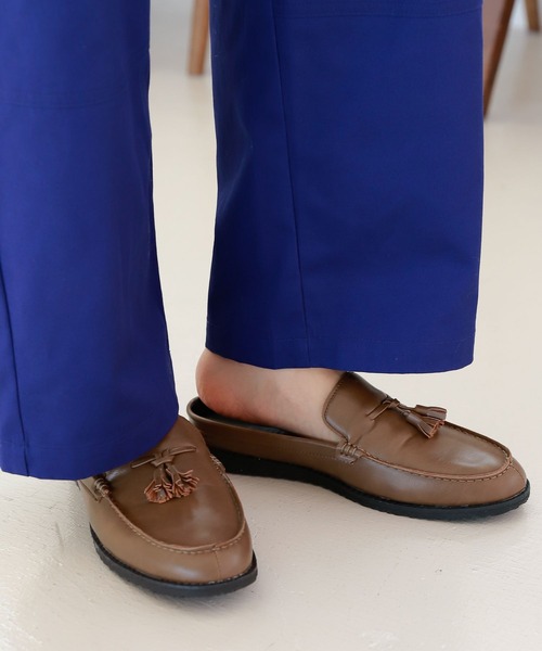 LAKOLE（ラコレ）の「タッセルローファースリッパサンダル / 265965