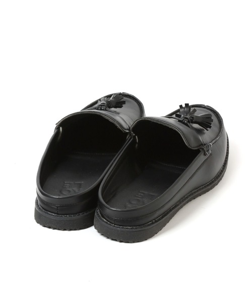 サンダル/ローファー JW ANDERSON - FELT LOAFER / フェルト ローファー サンダル (ブルー