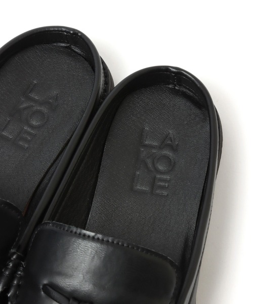 LAKOLE（ラコレ）の「タッセルローファースリッパサンダル / 265965（ローファー・メンズ・ブラック/ブラウン・MEDIUM/LARGE）」の15枚目の写真
