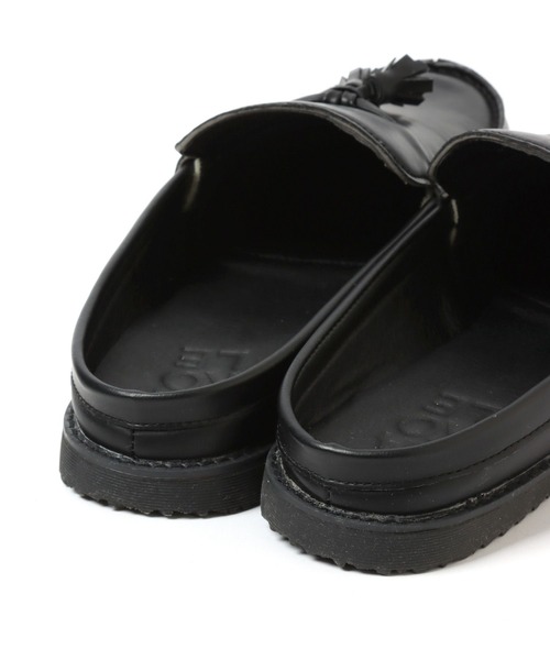 LAKOLE（ラコレ）の「タッセルローファースリッパサンダル / 265965（ローファー・メンズ・ブラック/ブラウン・MEDIUM/LARGE）」の16枚目の写真