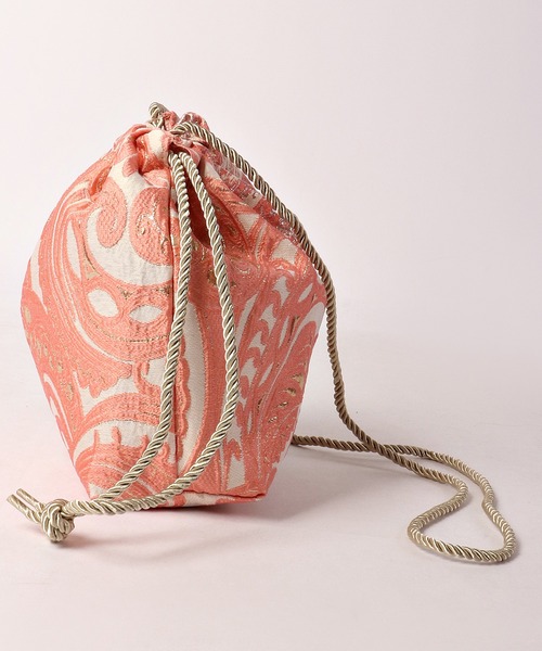 FUNALIVE(ファンアライブ)の「dignity closet キューティパイミニ巾着バッグ/Cutie Pie Bag(ショルダーバッグ・メンズ・ベージュ/サックスブルー/ピンク・FREE)」の14枚目の写真