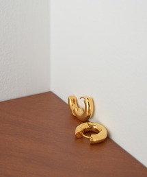 Pt　newボリュームフープピアス