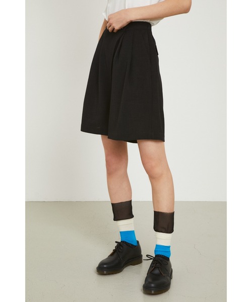 HeRIN.CYE（ヘリンドットサイ）の「Short pants（その他パンツ・レディース・ブラック/ライトグリーン・FREE）」の3枚目の写真