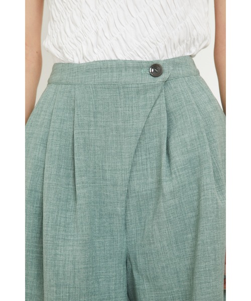 HeRIN.CYE（ヘリンドットサイ）の「Short pants（その他パンツ・レディース・ブラック/ライトグリーン・FREE）」の13枚目の写真