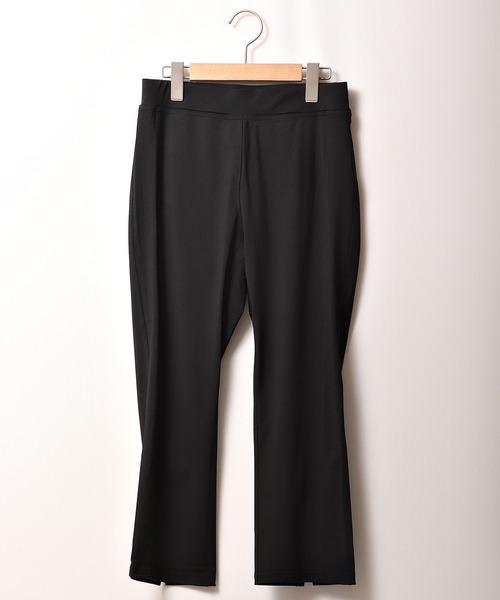 BRODIAEA(ブローディア)の「BRODIAEA ひんやり スリット入り ストレートパンツ (吸放湿+UVカット+接触冷感)(その他パンツ・レディース・ブラック/サンドベージュ/シルバーグレー/オフホワイト・42/40)」の17枚目の写真