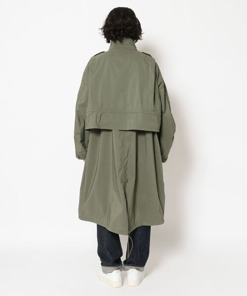 F/CE. （エフシーイー）の「F/CE./エフ シーイー　LAYERED M-65 FIELD COAT　レイヤードM-65フィールドコート　FPU08221U0001（ステンカラーコート・メンズ・オリーブ・MEDIUM）」の8枚目の写真