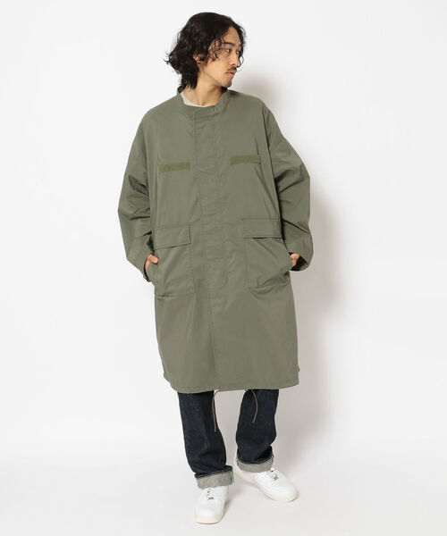 F/CE. （エフシーイー）の「F/CE./エフ シーイー　LAYERED M-65 FIELD COAT　レイヤードM-65フィールドコート　FPU08221U0001（ステンカラーコート・メンズ・オリーブ・MEDIUM）」の2枚目の写真