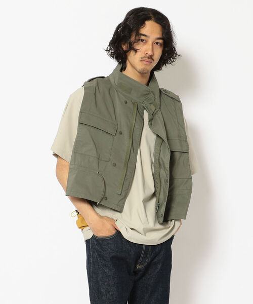 F/CE. （エフシーイー）の「F/CE./エフ シーイー　LAYERED M-65 FIELD COAT　レイヤードM-65フィールドコート　FPU08221U0001（ステンカラーコート・メンズ・オリーブ・MEDIUM）」の3枚目の写真