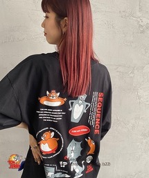 B ONE SOUL | 【WEB限定】[SEQUENCE BY B-ONE-SOUL/シークエンス] トムとジェリー FUNNY COLLAGE バックプリントTシャツ(Tシャツ/カットソー)