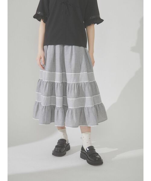 merry jenny（メリージェニー）の「フリルローファー（ローファー・レディース・アイボリー/ブラック・MEDIUM/LARGE）」の12枚目の写真