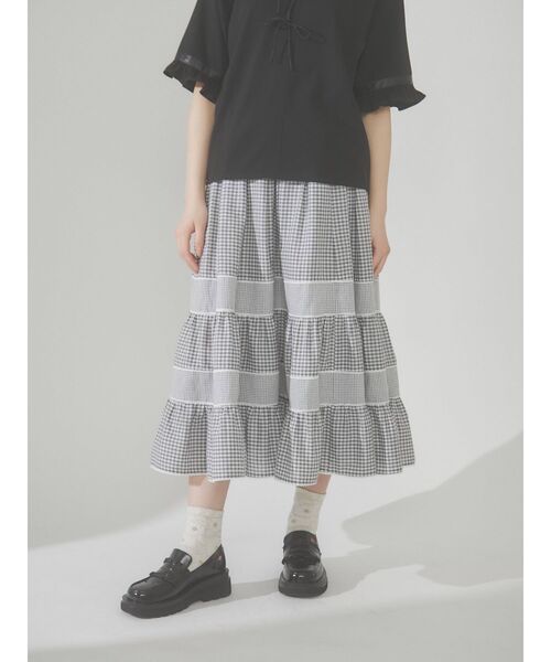 merry jenny（メリージェニー）の「フリルローファー（ローファー・レディース・アイボリー/ブラック・MEDIUM/LARGE）」の13枚目の写真