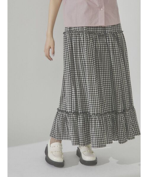 merry jenny（メリージェニー）の「フリルローファー（ローファー・レディース・アイボリー/ブラック・MEDIUM/LARGE）」の19枚目の写真