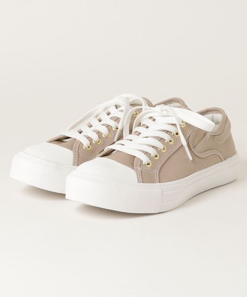 earth music&ecology（アースミュージックアンドエコロジー）の「earth music&ecology EME-655 サイドゴムスニーカー（スニーカー・レディース・グレー/ベージュ/ミント/ピンク/グレー系その他/ネイビー系・23.0cm/24.5cm/22.5cm/23.5cm/24.0cm）」の4枚目の写真