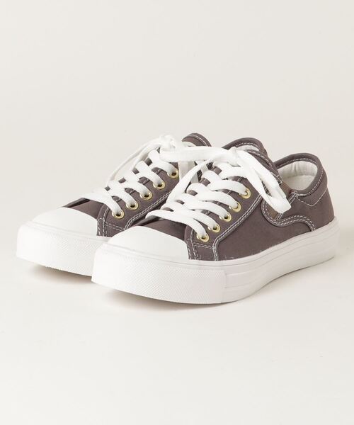 earth music&ecology（アースミュージックアンドエコロジー）の「earth music&ecology EME-655 サイドゴムスニーカー（スニーカー・レディース・グレー/ベージュ/ミント/ピンク/グレー系その他/ネイビー系・23.0cm/24.5cm/22.5cm/23.5cm/24.0cm）」の2枚目の写真