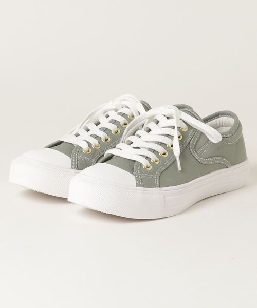 earth music&ecology（アースミュージックアンドエコロジー）の「earth music&ecology EME-655 サイドゴムスニーカー（スニーカー・レディース・グレー/ベージュ/ミント/ピンク/グレー系その他/ネイビー系・23.0cm/24.5cm/22.5cm/23.5cm/24.0cm）」の5枚目の写真