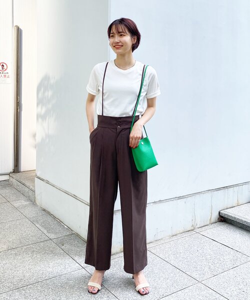 OPAQUE.CLIP（オペークドットクリップ）の「◆軽量シュリンクミニショルダー（ショルダーバッグ・レディース・ブラック/ダークグリーン/オフホワイト・00）」の11枚目の写真