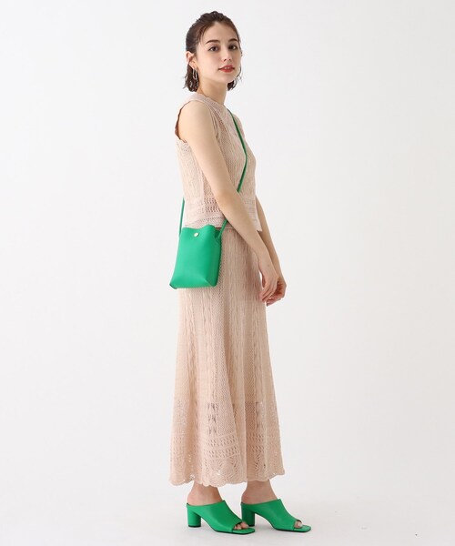 OPAQUE.CLIP（オペークドットクリップ）の「◆軽量シュリンクミニショルダー（ショルダーバッグ・レディース・ブラック/ダークグリーン/オフホワイト・00）」の19枚目の写真