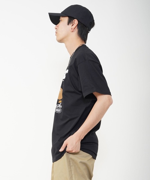 Carhartt WIP(カーハートダブリューアイピー)の「Carhartt WIP(カーハート ワークインプログレス) ダックス 半袖Tシャツ(Tシャツ/カットソー・メンズ・ホワイト/ブラック・M/L/XL)」の10枚目の写真