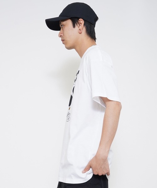 Carhartt WIP(カーハートダブリューアイピー)の「Carhartt WIP(カーハート ワークインプログレス) ダックス 半袖Tシャツ(Tシャツ/カットソー・メンズ・ホワイト/ブラック・M/L/XL)」の5枚目の写真