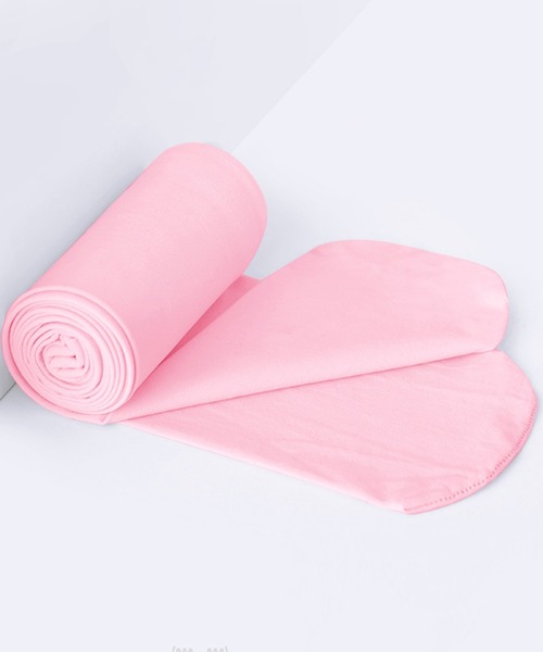 TeddyShop（テディショップ）の「キッズ マチ付きソフトバンドバレエタイツ（タイツ/ストッキング・キッズ・ホワイト/ブラック/ピンク/オレンジ・M/XL/L）」の3枚目の写真