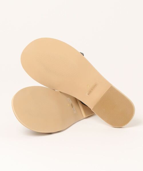 TINA:JOJUN(ティーナジョジュン)の「アシンメトリー フラットサンダル TINA:JOJUN(サンダル・レディース・ホワイト/ブラック・S/M/L)」の15枚目の写真