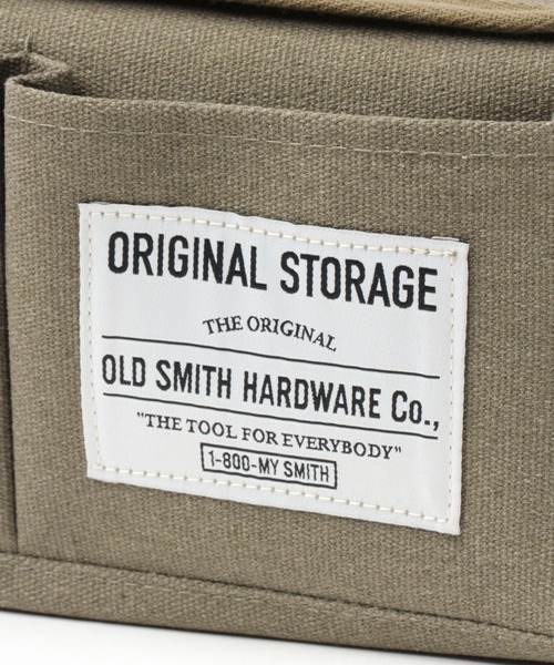 niko and...（ニコアンド）の「[OLD SMITH]ファブリックボックスティッシュケース（収納グッズ・レディース・ベージュ/カーキ・0）」の15枚目の写真