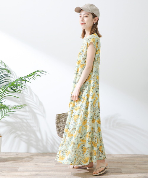 Web 一部店舗限定 アートタッチプリントテントワンピース ワンピース Urban Research Sonny Label アーバンリサーチサニー レーベル のファッション通販 Zozotown