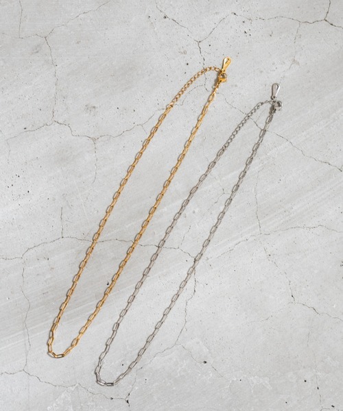 nemne store（ネンネストア）の「【accessory】チェーンネックレス（小）（ネックレス・レディース・シルバー/ゴールド・フリー）」の4枚目の写真