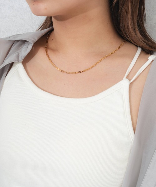 nemne store（ネンネストア）の「【accessory】チェーンネックレス（小）（ネックレス・レディース・シルバー/ゴールド・フリー）」の7枚目の写真
